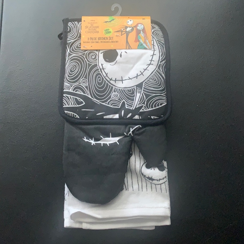 The Nightmare Before Christmas 3 Piece Kitchen Set